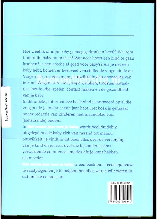 Het eerste jaar met je baby