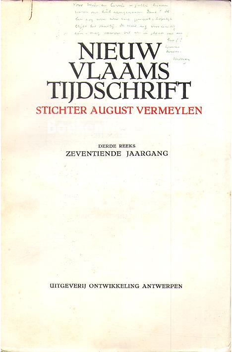 Nieuw Vlaams Tijdschrift 1965