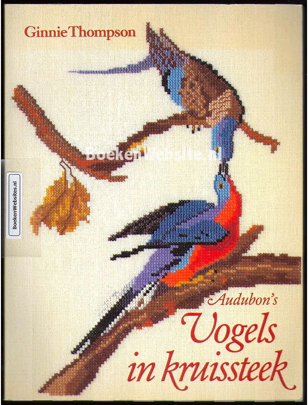 Audubon's Vogels in kruissteek