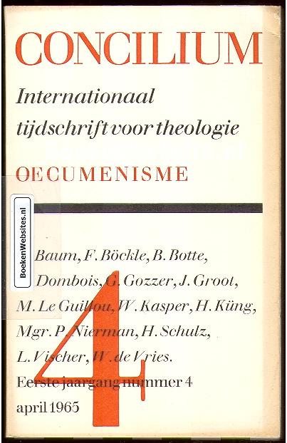 Concilium 1965 / Oecumenisme
