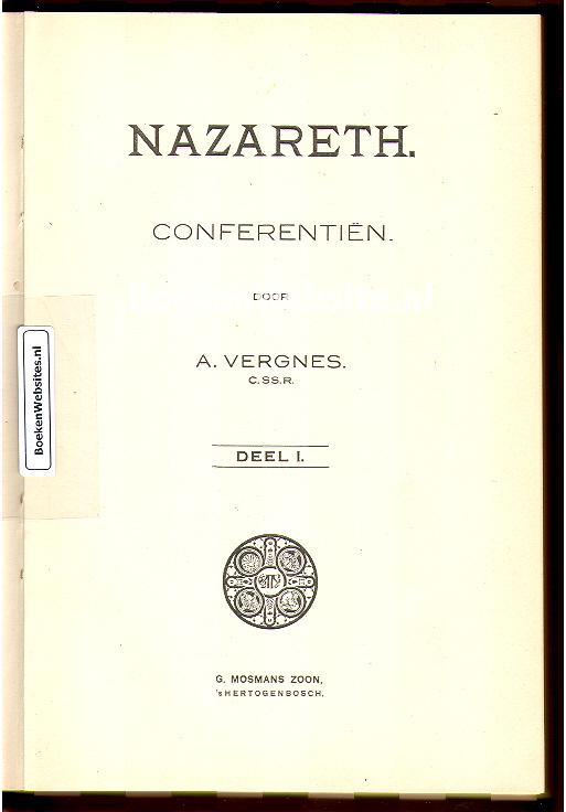Nazareth conferentien I