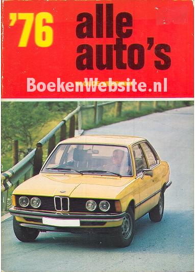 Alle auto's 1976