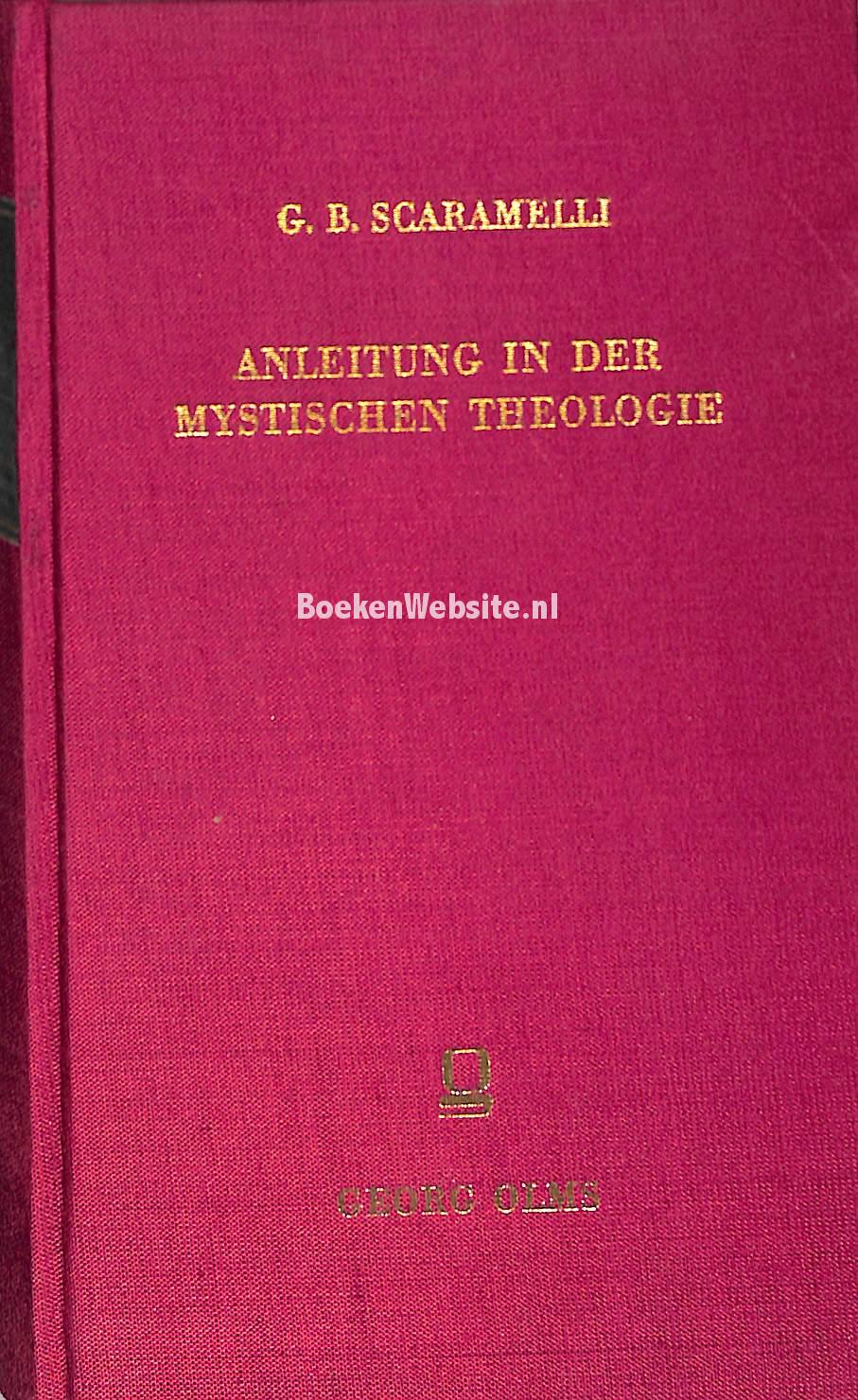 Anleitung in der mystischen Theologie