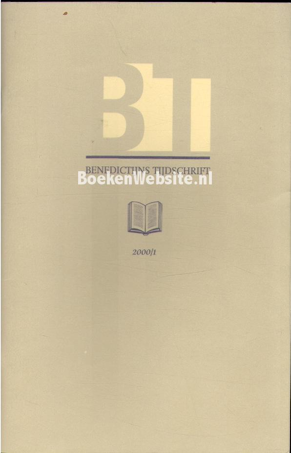 Benedictijns tijdschrift 2000/1
