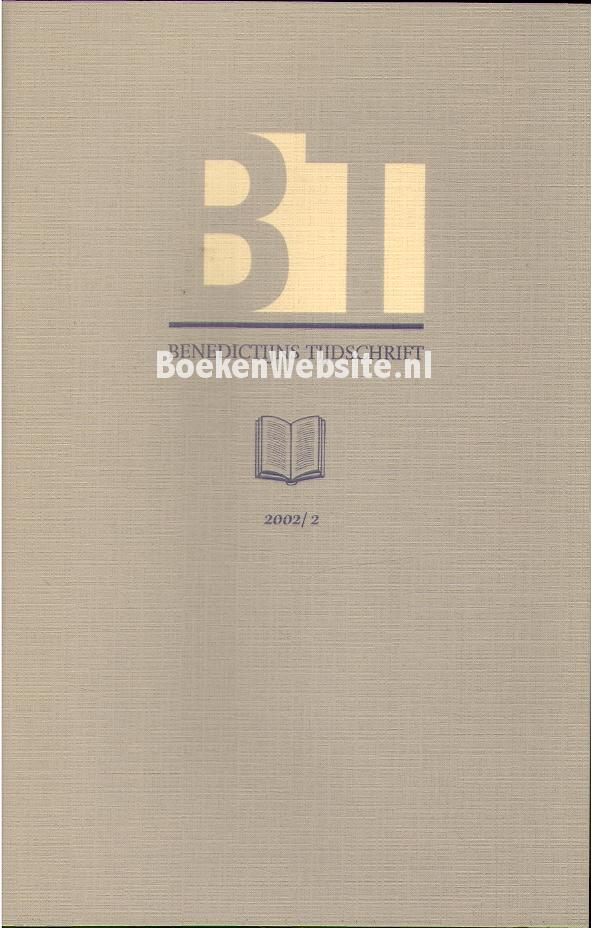 Benedictijns tijdschrift 2002/2