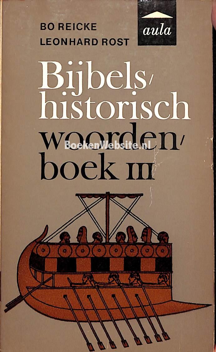 Bijbels-historisch woordenboek III