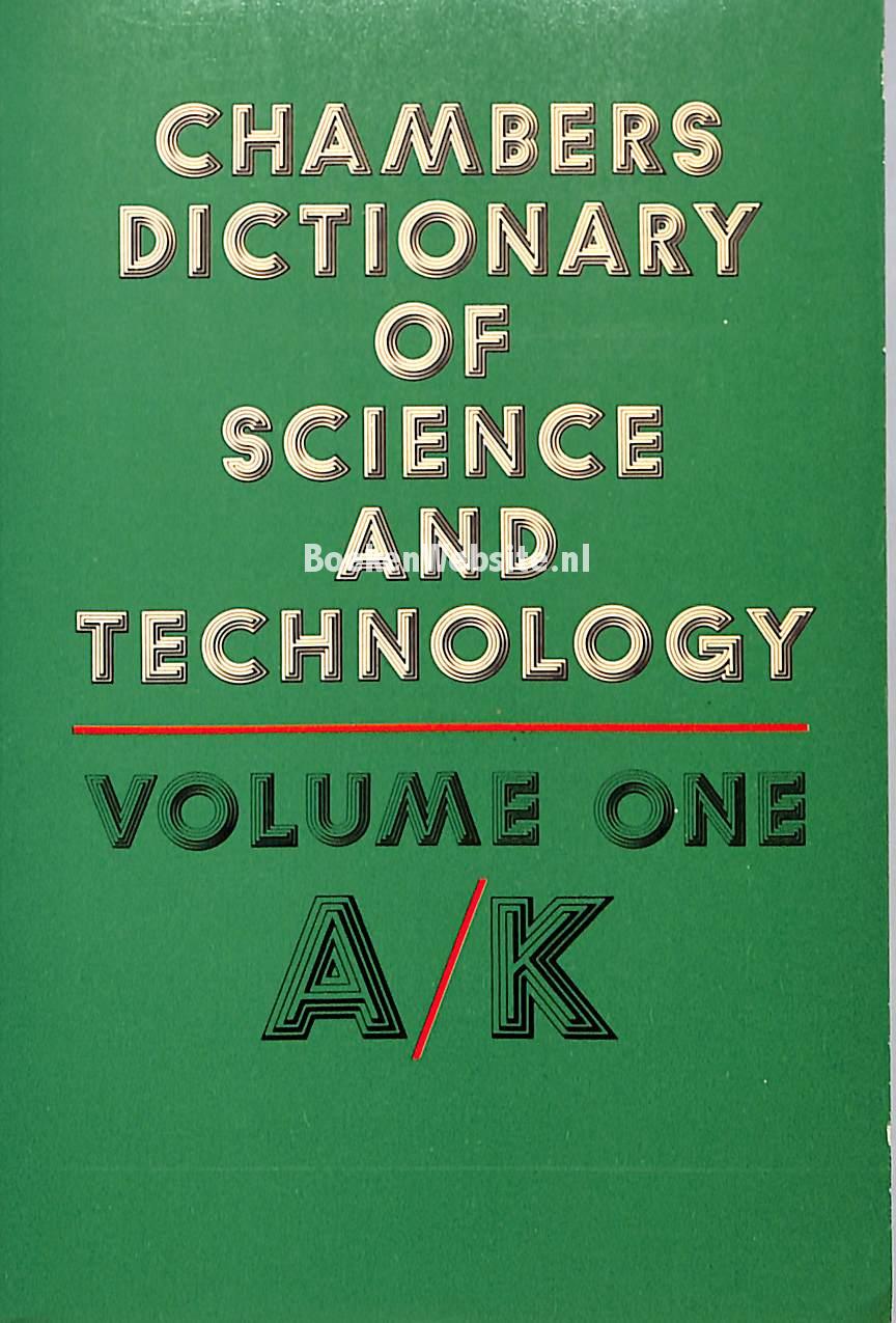 Chambers Dictionary Of Science And Technology Diversen BoekenWebsite nl