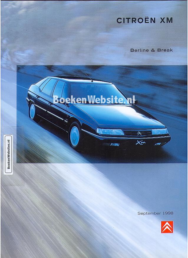 Citroen XM Berline & Break 1998 brochure