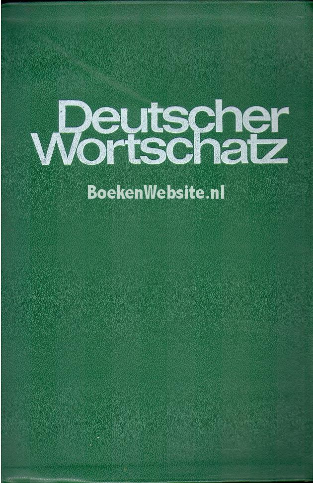 Deutscher Wortschatz, Schneider J. Boeken Website.nl