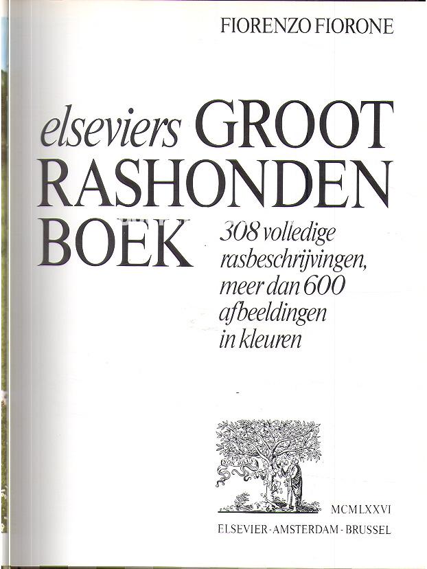 Elseviers Groot Rashonden boek