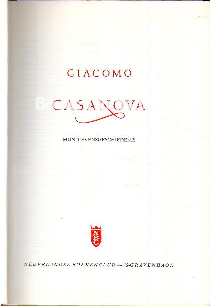  Giacomo Casanova, mijn levensgeschiedenis