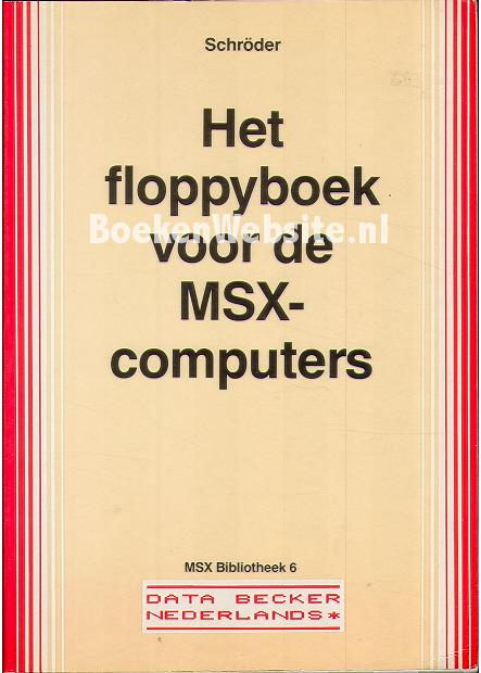 Het floppyboek voor de MSX computers