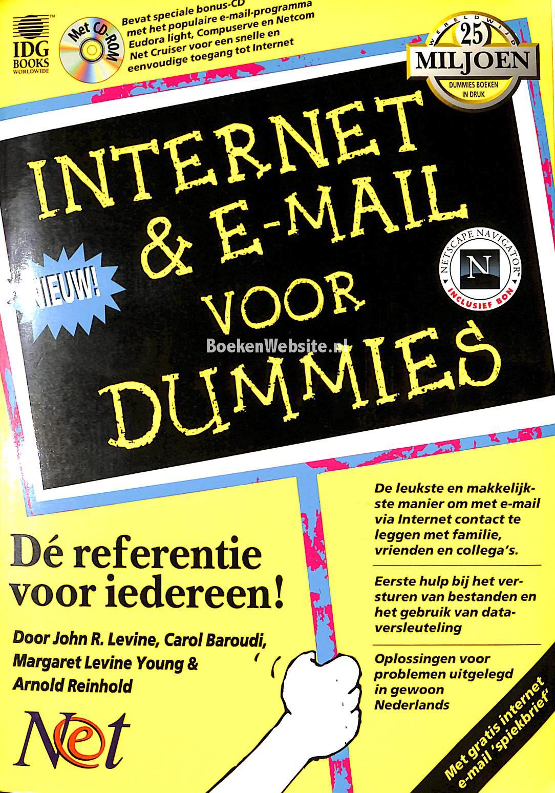 voor Dummies, Levine John R. ea. Boekensite.nl