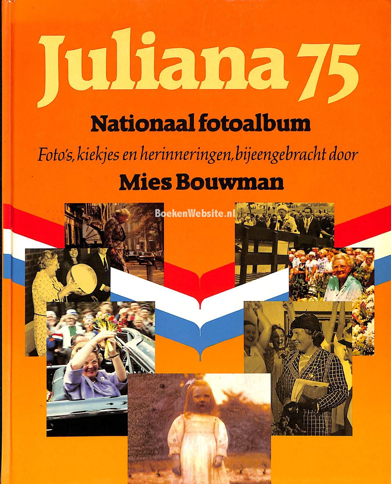 Juliana 75 jaar Nationaal fotoalbum