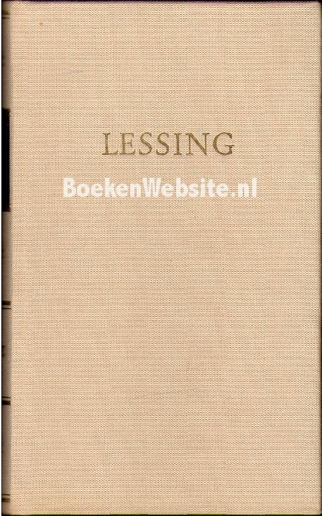 Lessings Werke 3, Lessing Gotthold Ephraim | BoekenWebsite.nl