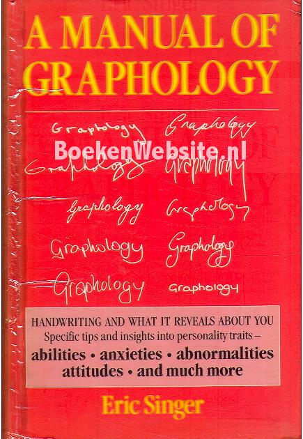 A  Manual of Graphology