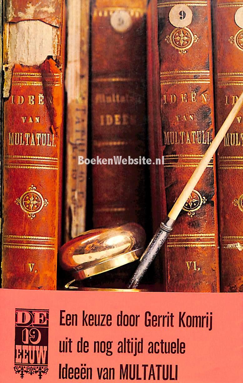 Multatuli ideeën, Multatuli BoekenWebsite.nl