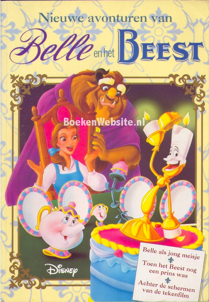 Nieuwe avonturen van Belle en het Beest, Disney Walt BoekenWebsite.nl
