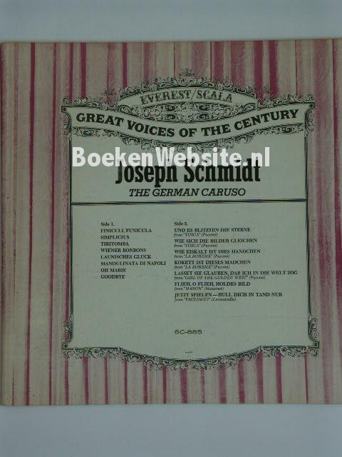 Joseph Schmidt / The German Caruso