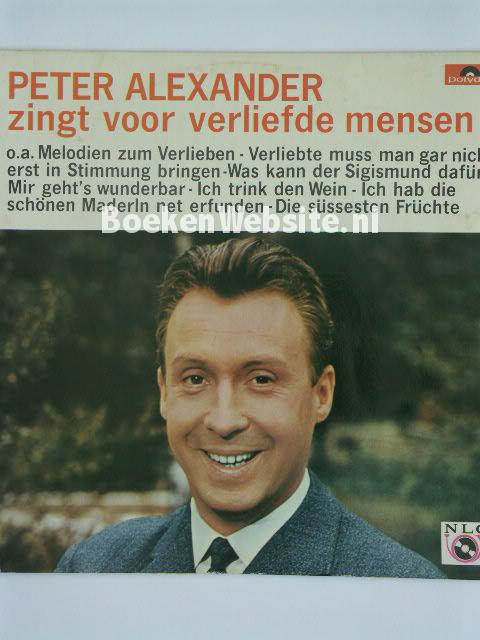 Peter Alexander / zingt voor verliefde mensen