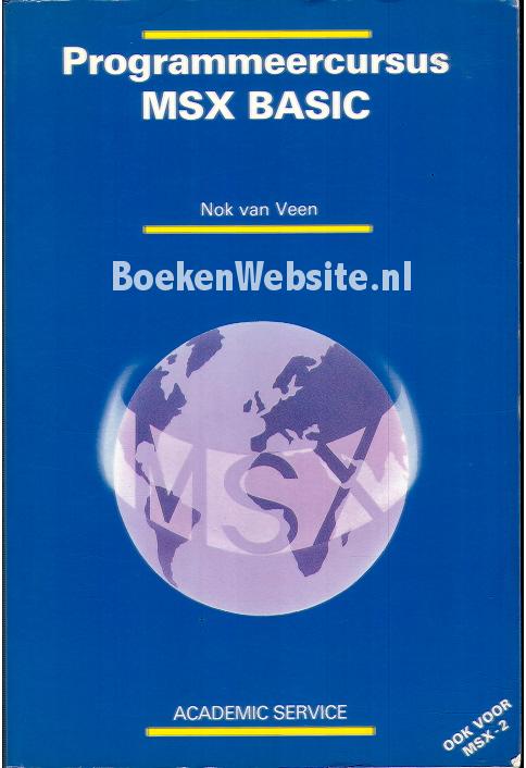 Programmeer-cursus MSX BASIC, Veen Nok van | BoekenWebsite.nl