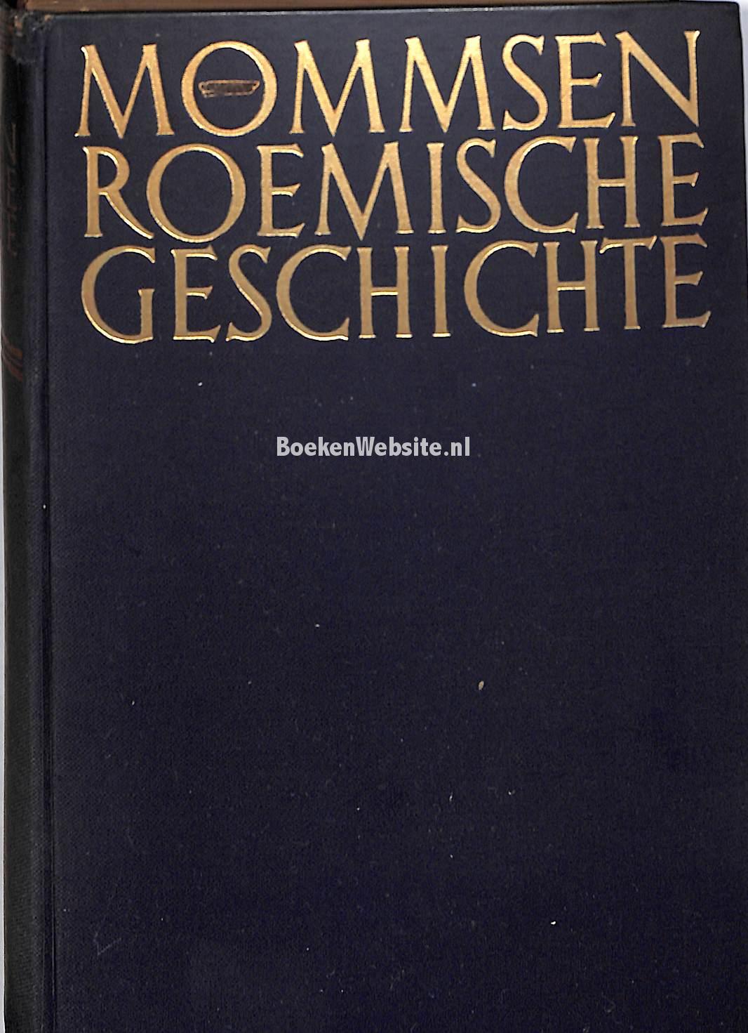 Römische Geschichte, Mommsen Theodor | Boeken Website.nl