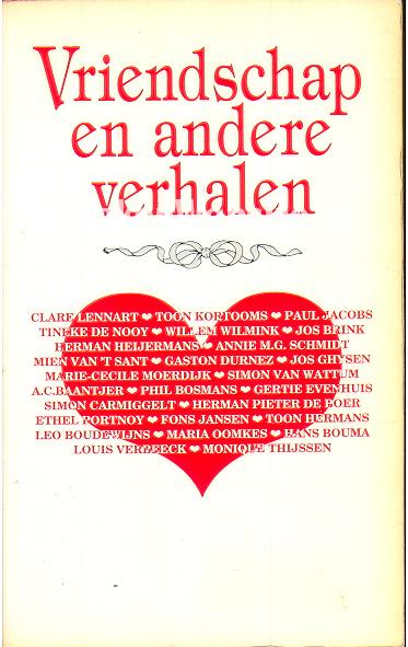 Spiksplinternieuw Vriendschap en andere verhalen, Lennart Clare | Boeken Website.nl OB-91