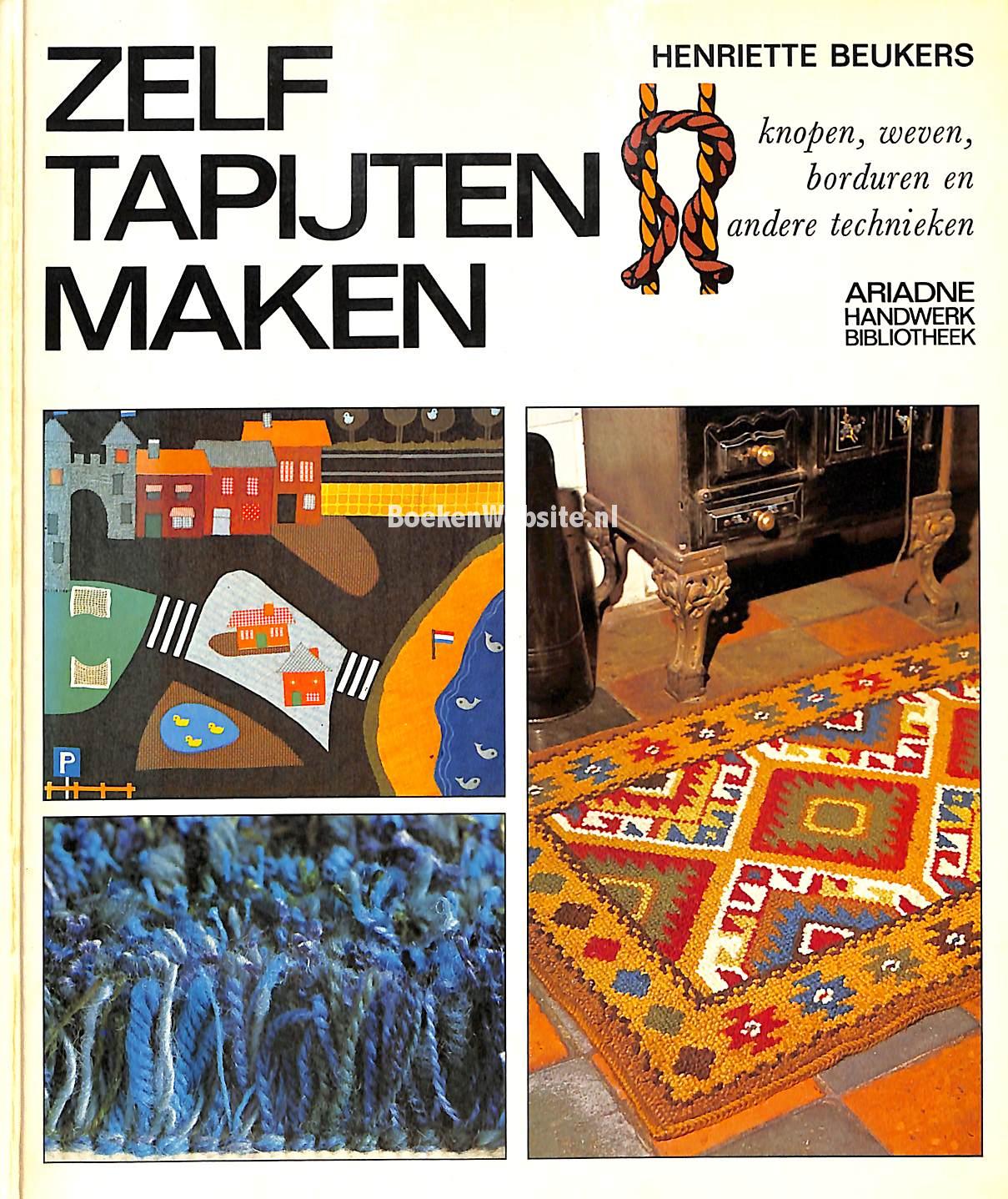 Verwonderlijk Zelf tapijten maken, Beukers Henriette | Boeken Website.nl TM-89